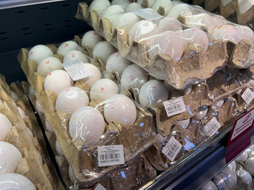В Забайкалье за две недели дважды снизились цены на куриные яйца 